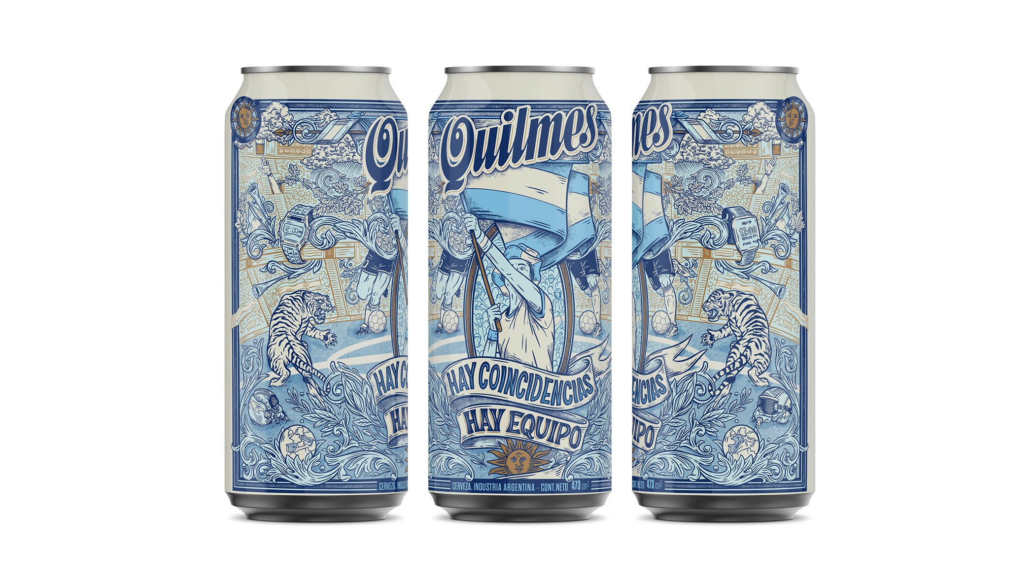 Edición limitada de Quilmes Clásica por alentar a la Selección Rincon