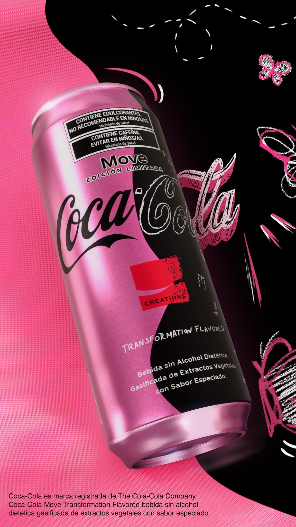 CocaCola Move Edición limitada inspirada en la música Rincon Bon Vivant